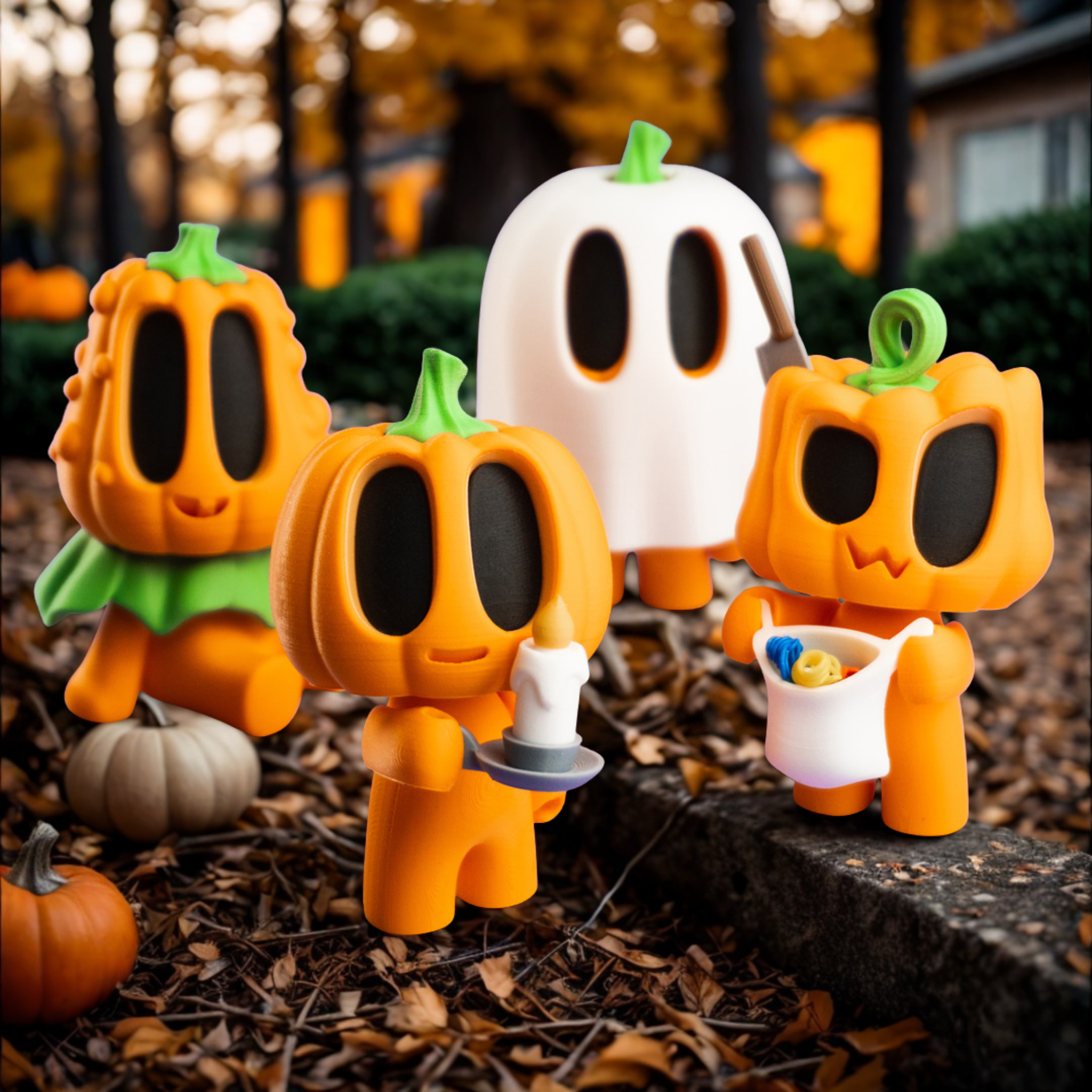 Blob Pumpkins