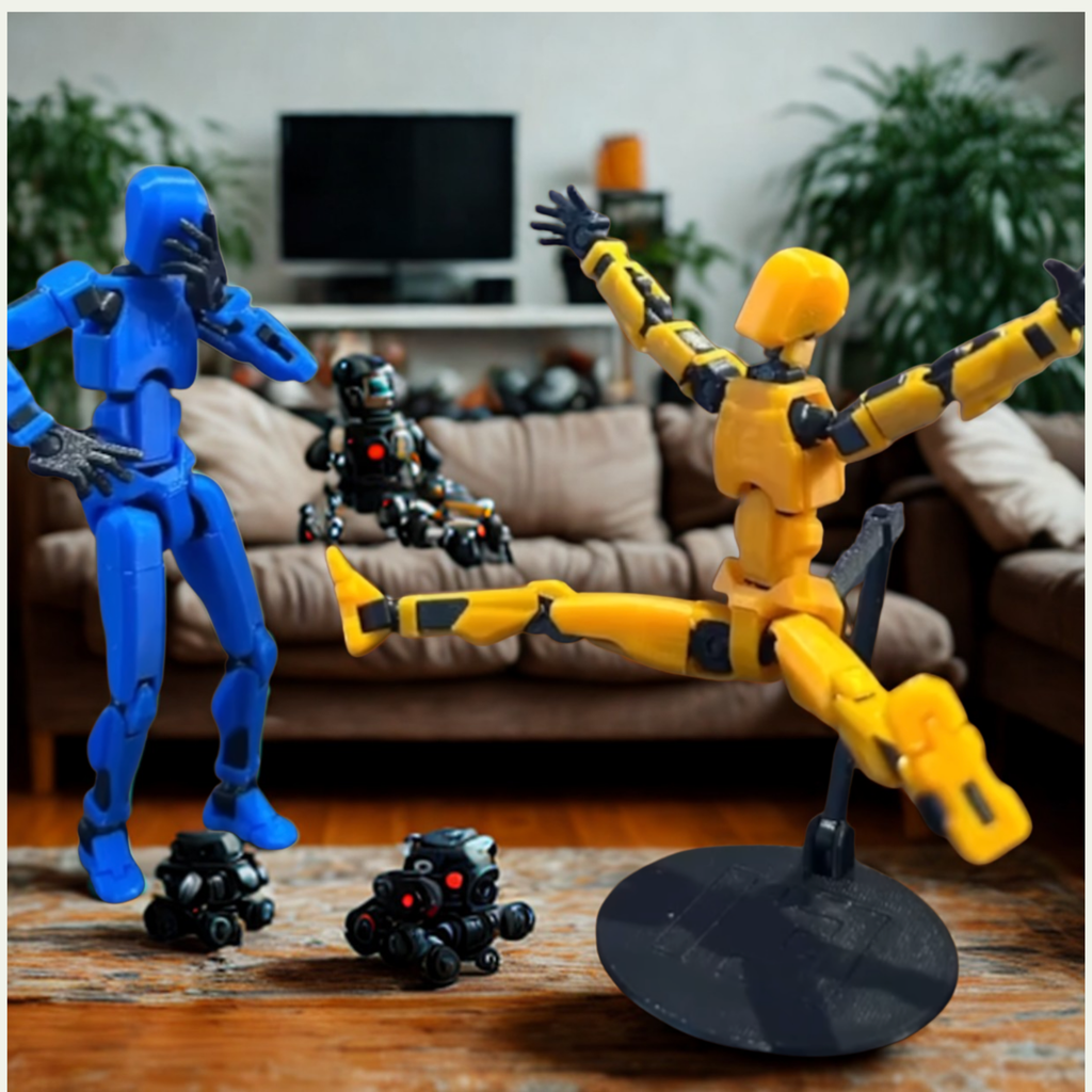 5.25" Dummy 13 Poseable Articulated Action Figures